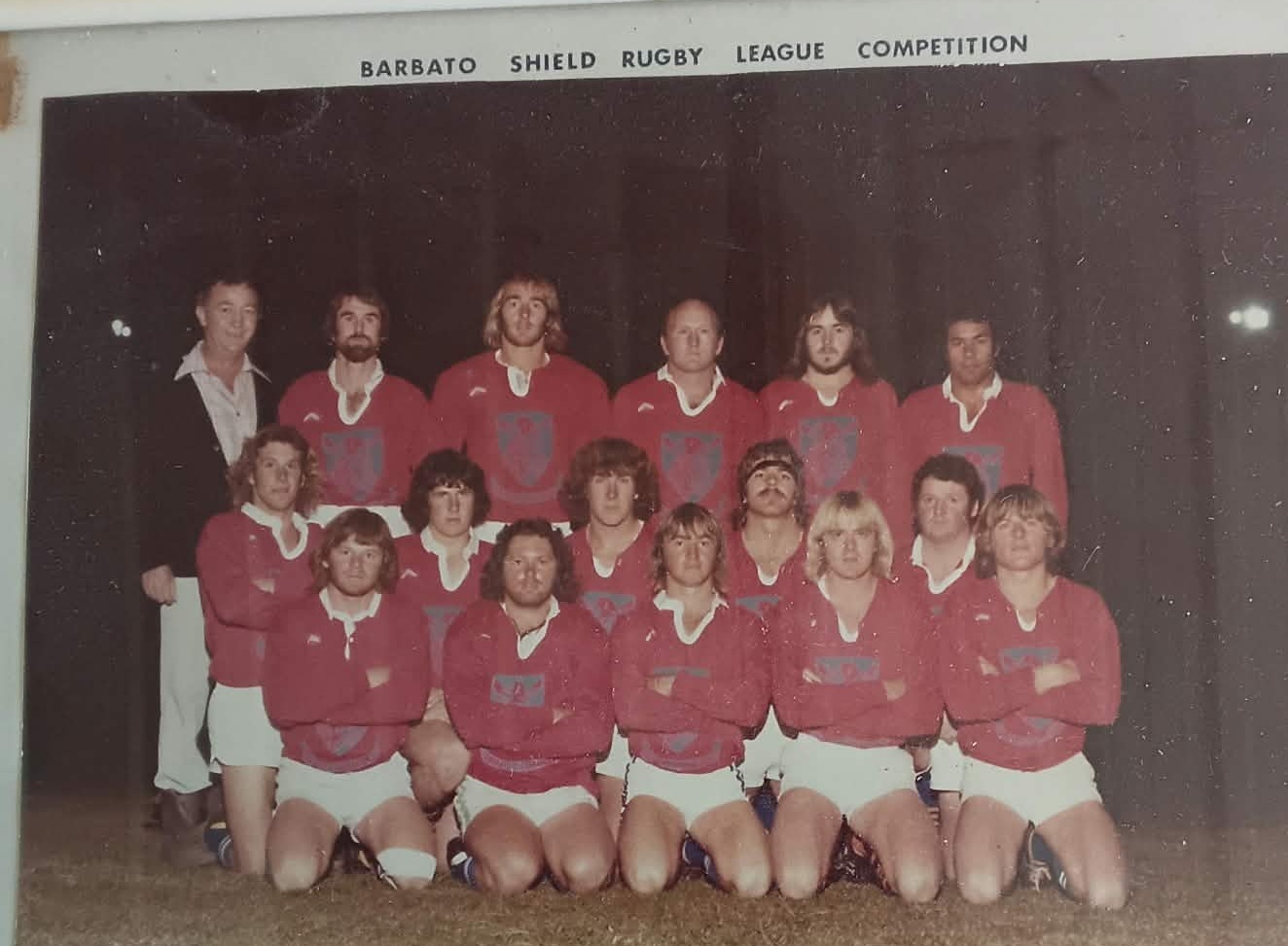 Barbato’s Barbarians Team — 1979  Barbato Shield Rugby League Competition Armidale
