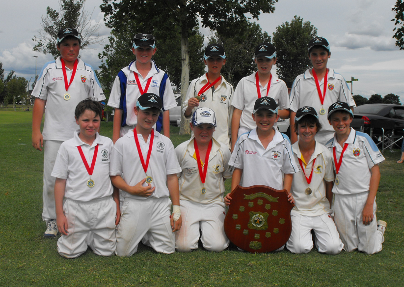 Dubbo Under 12s Cricket team - Major Premiers 2009-10