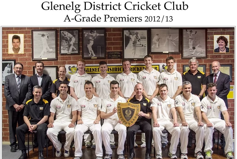 Glenelg District Cricket Club  A-Grade Premiers 2012-13