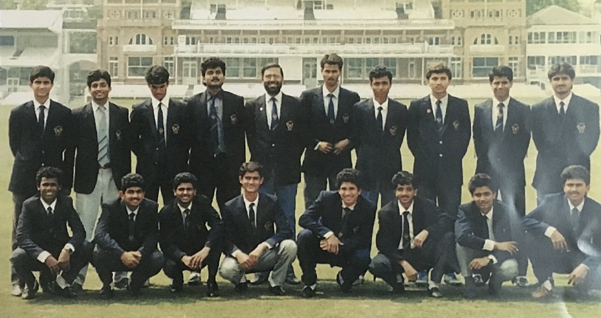 Under 19 Indian Cricket Team at Lord’s in England – 1989