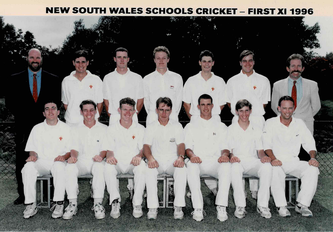 NSW Schoolboys Cricket First XI 1996
