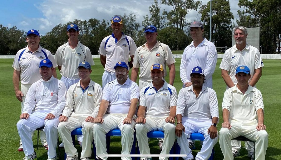Sandgate Redcliffe Cricket Club Over 40s Premiers 2020-21