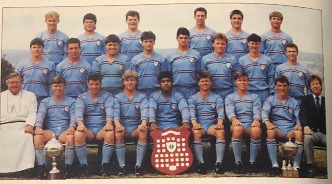 St Gregory’s College Campbelltown First XIII Rugby League team - 1986