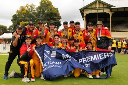 St Kilda Cricket Club 2nd Grade Premiers 2021-22