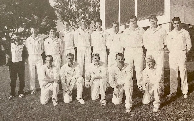 Western Suburbs District Cricket Club First Grade team 2000-01