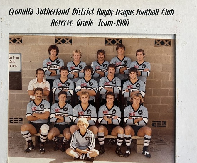 Cronulla Sutherland District Rugby League Football Club – Reserve Grade Team, 1980