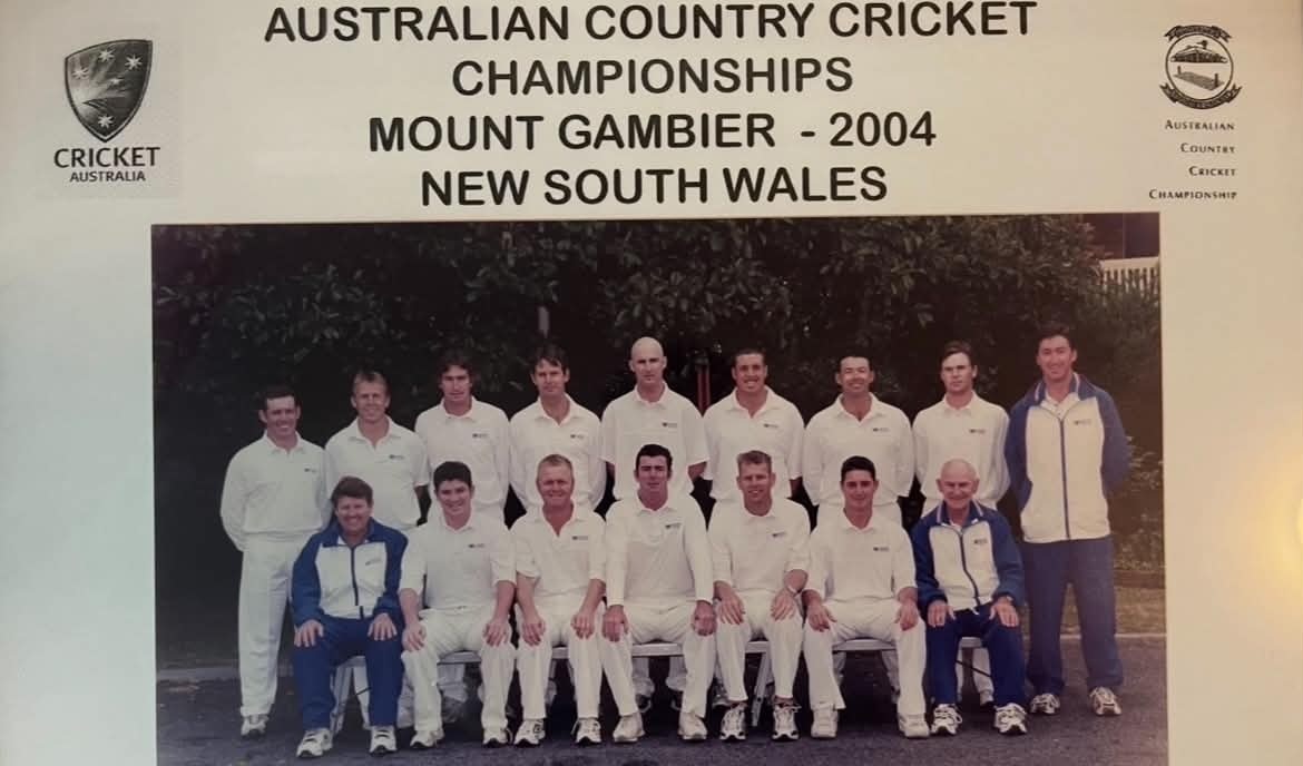 New South Wales Country Cricket team - 2004 Australian Country Cricket Championships in Mount Gambier