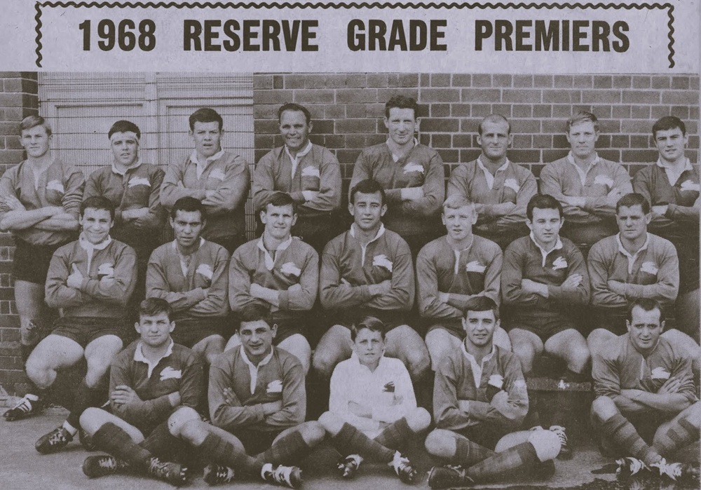 South Sydney Rabbitohs 1968 Reserve Grade Premiers