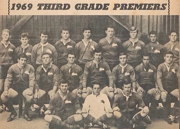 South Sydney Rabbitohs 1969 Third Grade Premiers