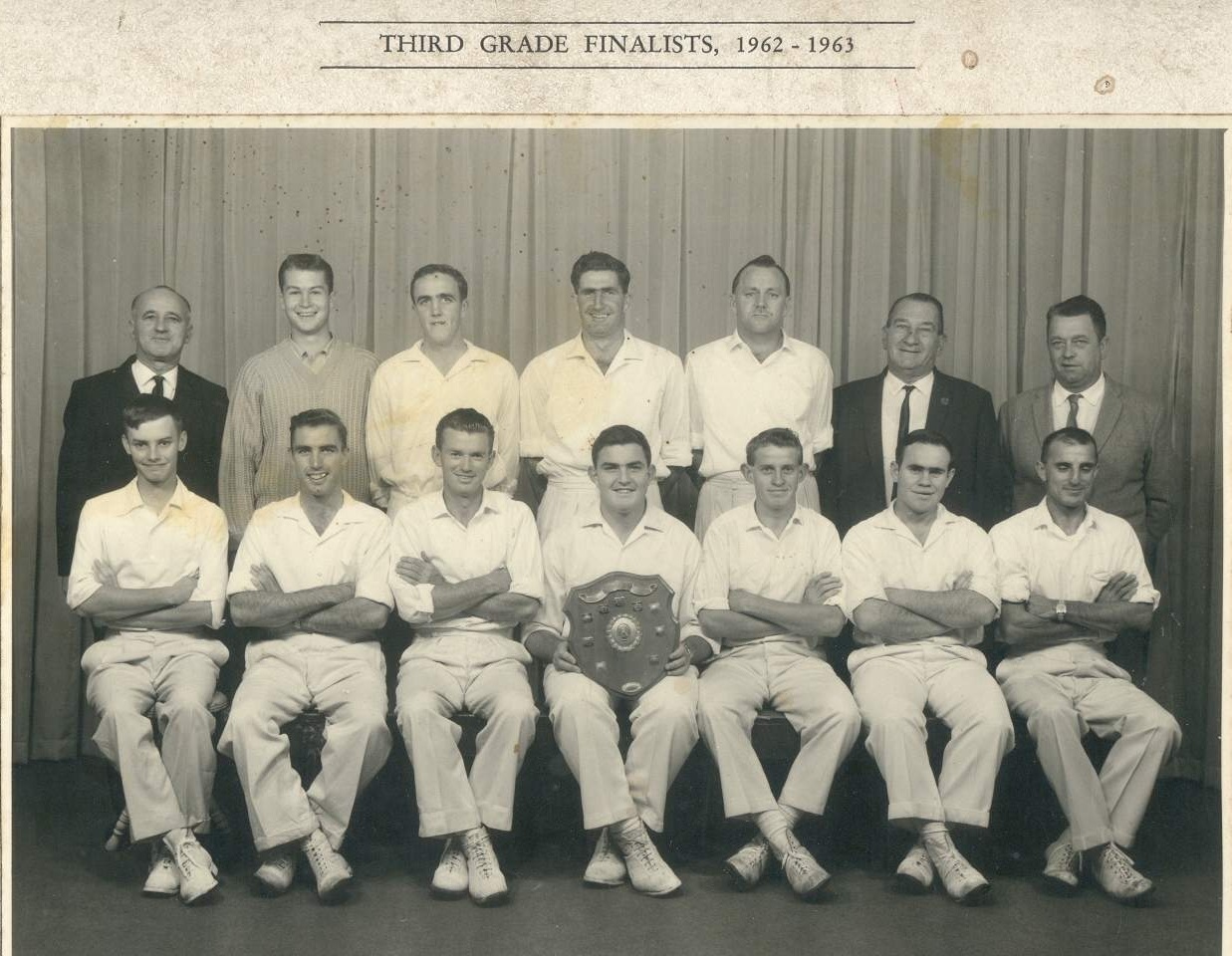 Stockton & Northern Districts Cricket Club Third Grade Finalists 1962-63