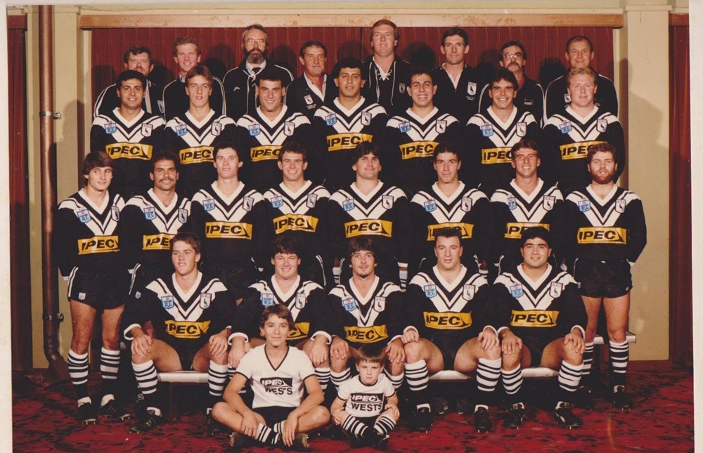 Western Suburbs Rugby League Presidents Cup Representative team 1985