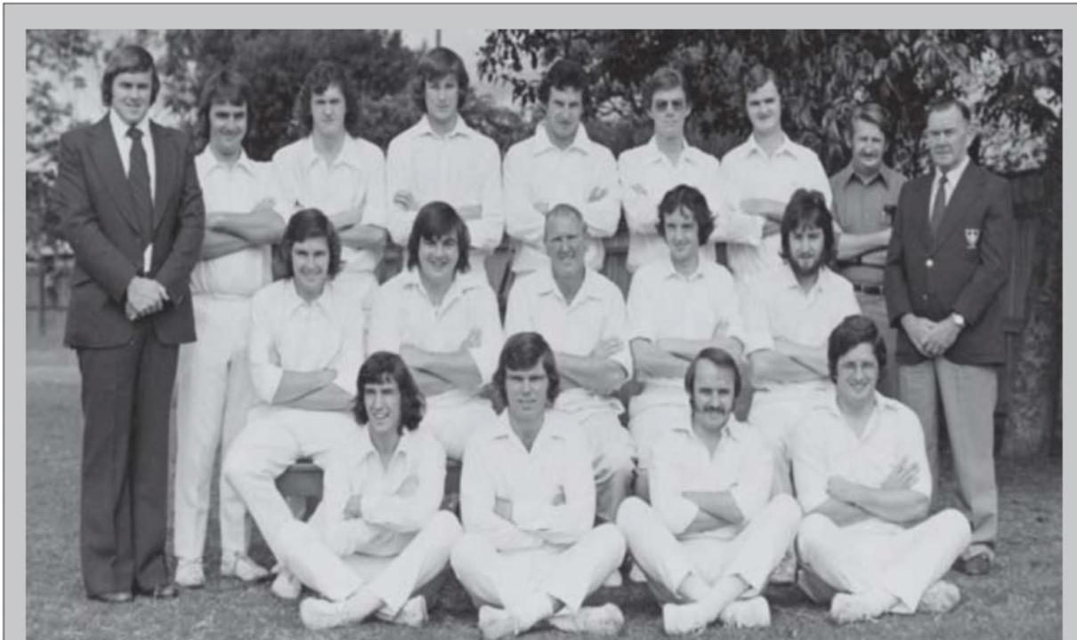 Bankstown District Cricket Club 2nd Grade Premiers 1974-75