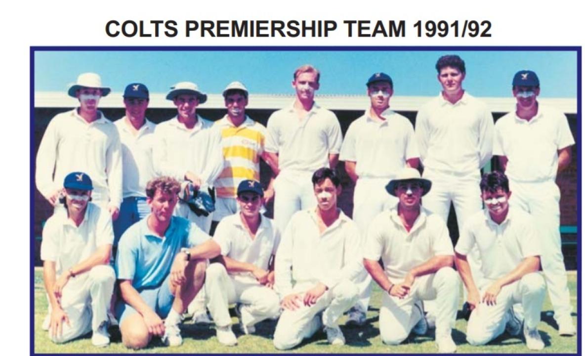 Gosnells District Cricket Club Colts Premiers 1991-92