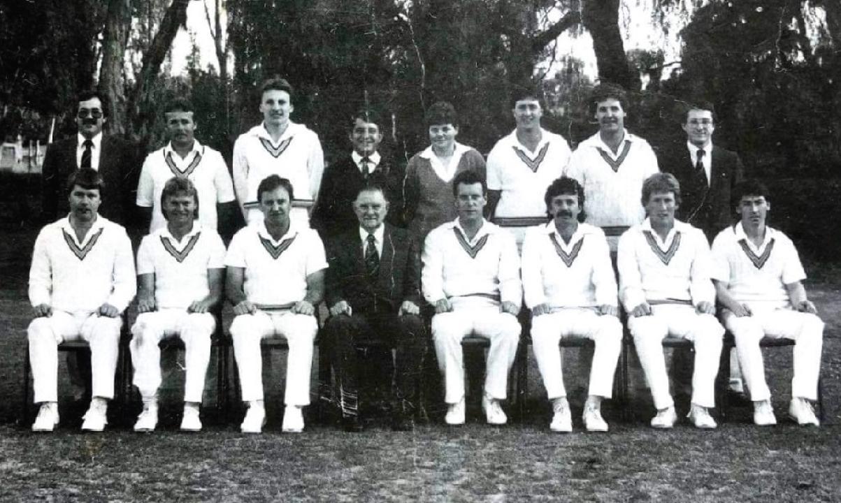 Kensington District Cricket Club A Grade Premiers 1985-86