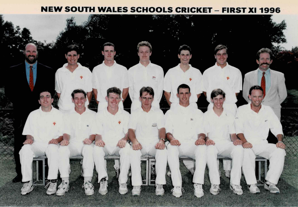 NSW Schoolboys Cricket First XI 1996