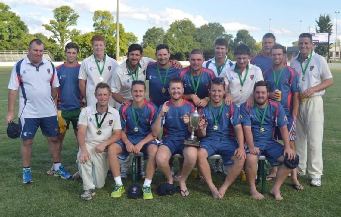 Western Zone Cricket team - NSW Country Cup winners 2014-15