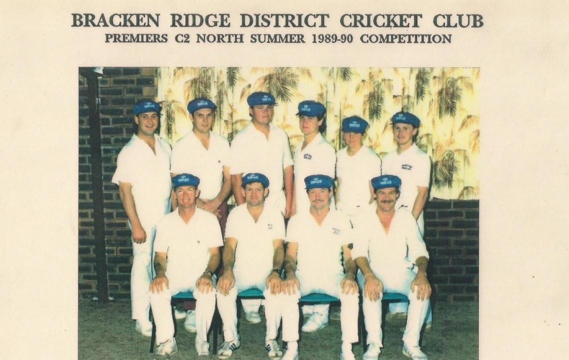 Bracken Ridge District Cricket Club C2 North Summer Premiers 1989-90