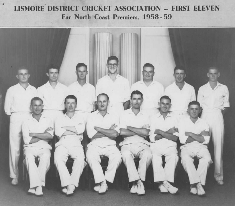 Lismore District Cricket Association First Eleven - Far North Coast Premiers 1958-59