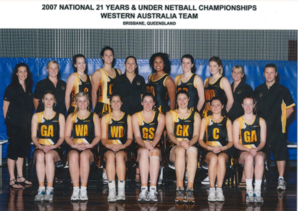 Western Australia Under 21 Netball team - 2007 National Championships