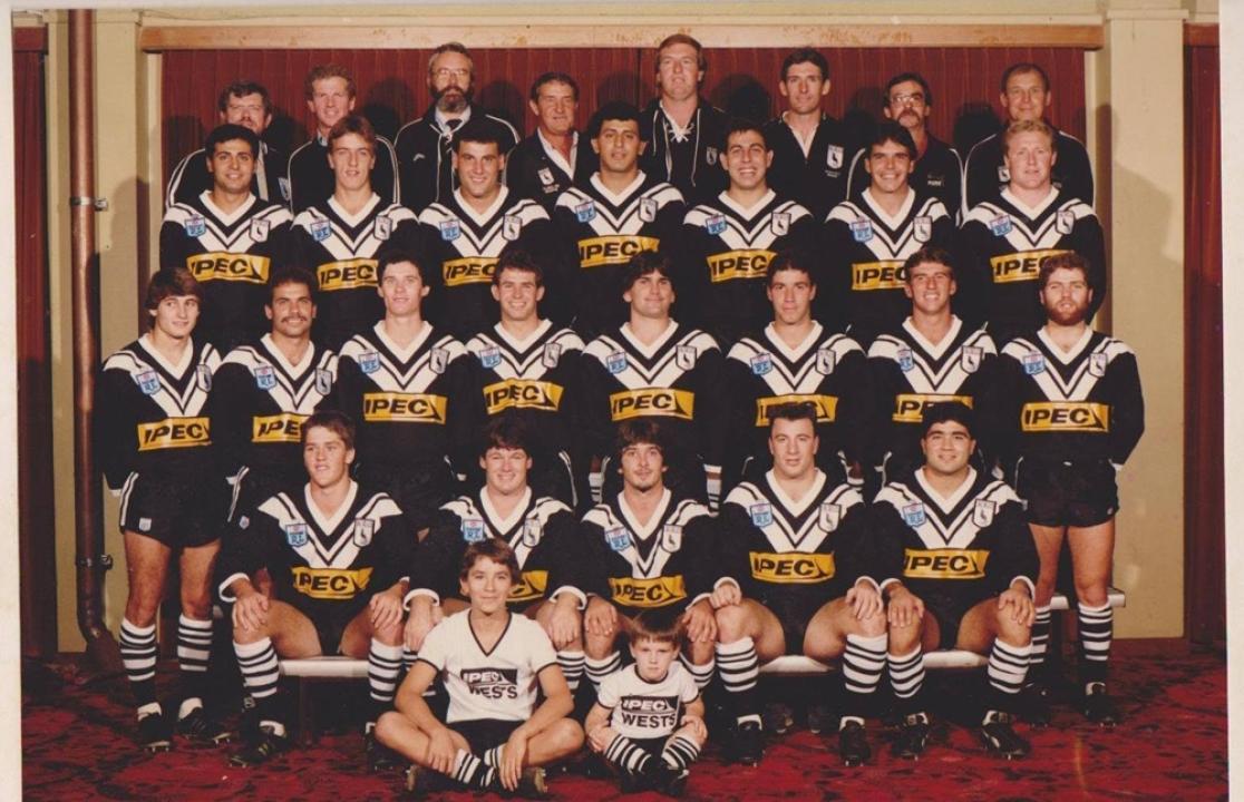 Western Suburbs Rugby League Presidents Cup Representative team 1985